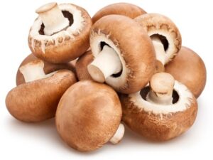 brown mushrooms