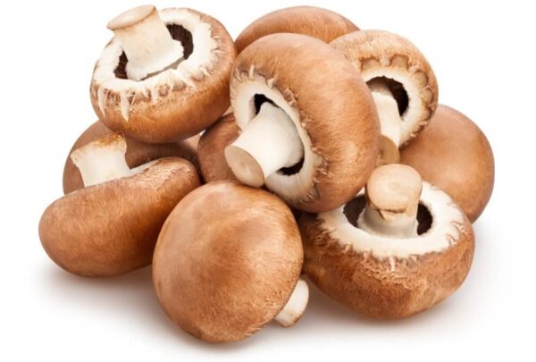brown mushrooms